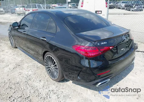 2025 Mercedes-Benz C 300 из США, поврежденный, VIN W1KAF4GB6SR254267